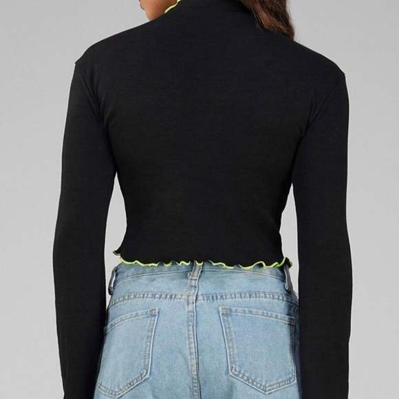 Juicy Couture Black Sweatshirt with Yellow Accents - Picture 3 of 7